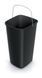 Мусорка Prosperplast Compacta Q basic прямоугольный 25л с металлической ручкой, черная 62486-411 фото 2