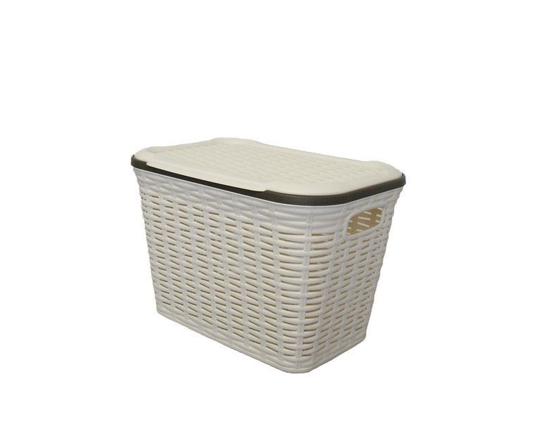Корзина RATTAN прямокутна з кришкою, 20л 73008.2 фото