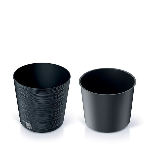Горщик для квітів Prosperplast Furu Round Low 30см DFR300-5615C фото