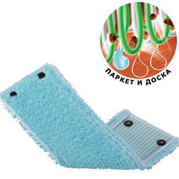 Комплект: Швабра Leifheit Combi Mop Micro Duo + смена Губка для паркта Extra Soft 5531055321 фото