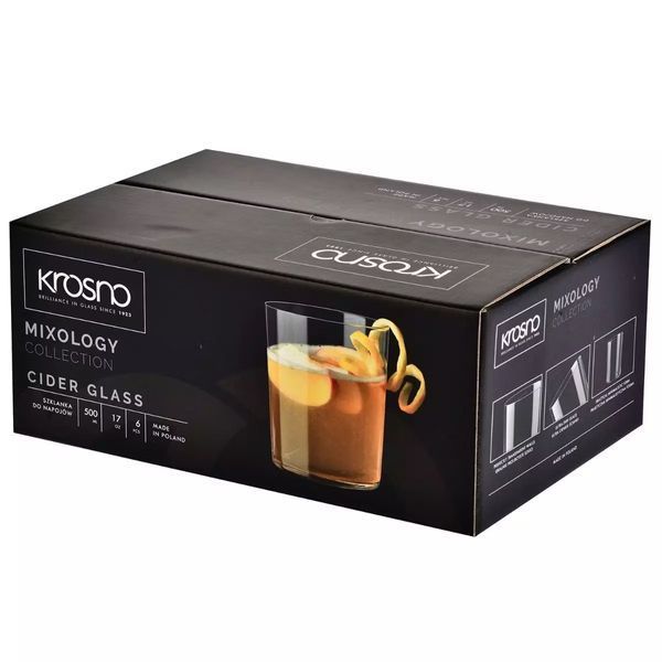 Набір склянок для сидру Krosno Mixology, скло, 500 мл, 6 шт. 855257 фото