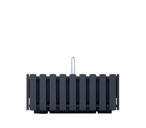 Балконний ящик Prosperplast підвісний Boardee Fencycase W 40см Антрацит DDEF400W фото