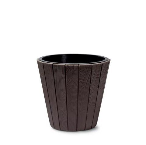 Горщик для квітів Prosperplast Woode 35см DBWO350-7529U фото