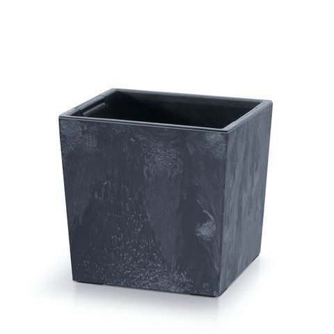 Горщик для квітів Prosperplast Urbi Square Low Beton Effect 24 см. DURS240LE-422U фото