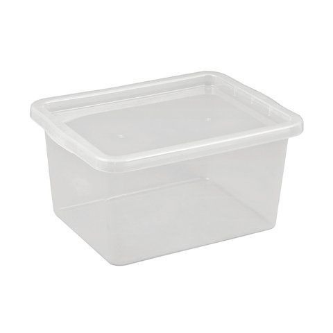 Ящик для хранения Plast Team с крышкой Basic Box 52л 2298 фото