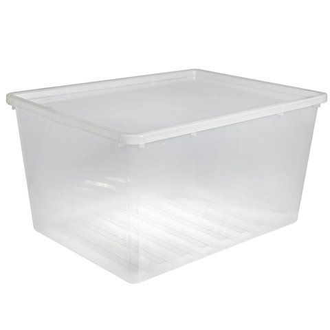 Ящик для хранения Plast Team с крышкой Basic Box 134л 2288 фото
