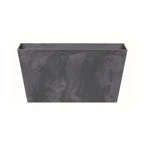 Балконный ящик Prosperplast Tubus Case Beton Effect 40см Антрацит-Мармуровий DTUC400E фото
