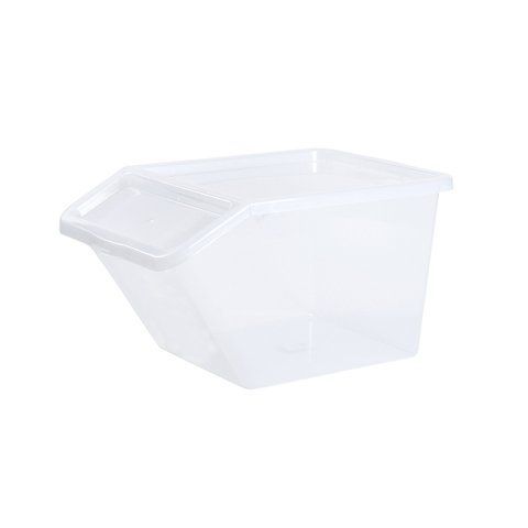 Ящик для хранения Plast Team с крышкой Basic Box 40л 2287 фото