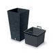 Горщик для квітів Prosperplast Furu Square 24см DFSH240-5615C фото 2