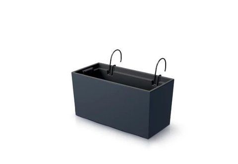 Балконний ящик Prosperplast підвісний Urbi Case 40см Антрацит DUC400W фото